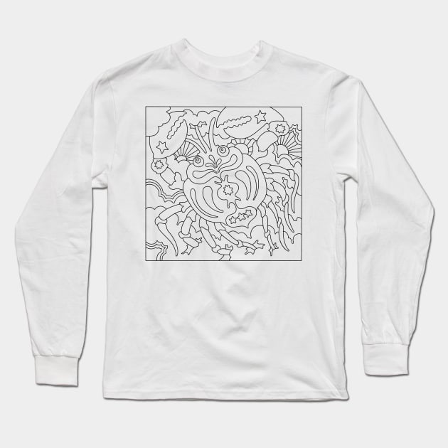 CANCER Long Sleeve T-Shirt by TheCosmicTradingPost